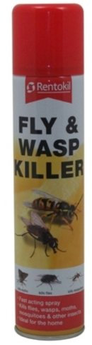 Rentokil - Fly & Wasp Killer Spray x Size: 300 Ml