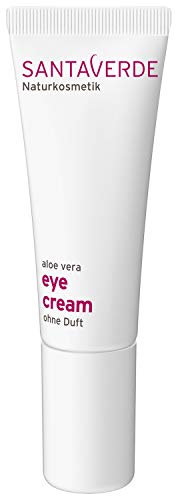 Santaverde eye cream ohne Duft 15ml | Beruhigende Augencreme mit Aloe Vera & Nachtkerzenöl | Für empfindliche Haut