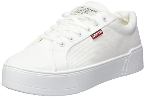 Levi's Tijuana 2.0 234188-634-50, Womens Plimsolls, White, 41 EU
