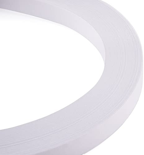 Craftdady 120 Strisce Quilling Strisce Di Carta 530x10mm Bianco per FAI DA TE Artigianato Fatti A Mano Quilling Carta Pittura Decorazione Della Parete