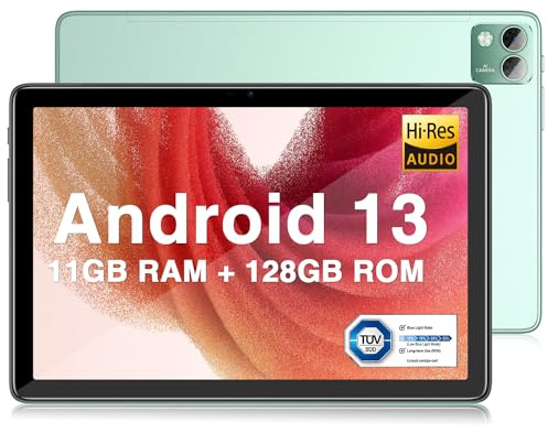 DOOGEE T10S Android 13-surfplatta, 11 GB RAM + 128 GB ROM (1TB TF), Octa Core, 6 600 mAh, Akku, 8 MP kamera, 1 200 x 1 920 FHD-display, surfplatta, dator, dubbel 4G LTE, 2.4/5G wifi, Widevine L1, GPS,