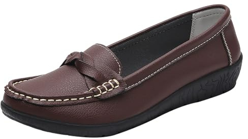 Basket Femme Ete Chic Et Confortable Ballerine Cuir, Basket Femme Marche Orthopédique, Chaussure Ville Pratiques, Chaussure Plates Quotidiennes, Sneaker Léger Et Décontracté, Sneaker Tendance