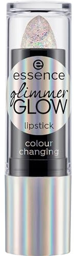 Essence Glimmer Glow Lipstick, trasparente, adattabile al colore, naturale, lucido, vegano, senza olio, senza alcool, senza conservanti, confezione da 1 (3 g)