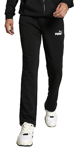 Puma Ess Logo Pants Tr Op Srl Pantaloni, Nero (Black 22), XXL Uomo