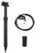 DONGKER Reggisella Telescopico, Reggisella Idraulico Remoto MTB Corsa Regolabile per Ciclismo MTB BMX 27.2mm X 28.6/30.0/30.4/30.8/31.6/33.9mm