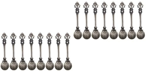 ABOOFAN 16 Pièces Cuillères à Dessert De Cuisine Cuillères à Café Vintage s à Mélanger Pour Bar à Dessert Ancienne Vintage à Café Concentré