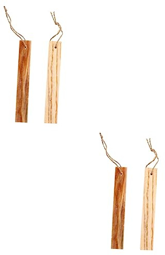 WOONEKY 4pcs Wood Fire Starter Sticks for Camping Outdoor Quick Fire Kit Lighter Essential Burner Supplies for Survival