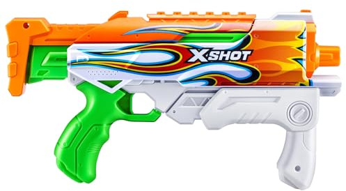 XSHOT Water - Fast-Fill Skins Hyperload : Blazer - Pistolet à eau avec capacité de 0,5 l et technologie de fermeture rapide