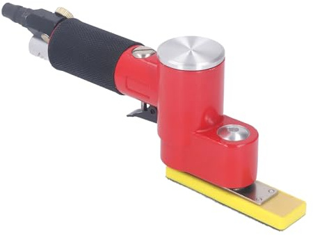Luocute Straight Line Air Sander Handheld Straight Air Sander Pneumatic Line Pneumatic Machine Woodworking Tool 14000RPM Sanding Tool