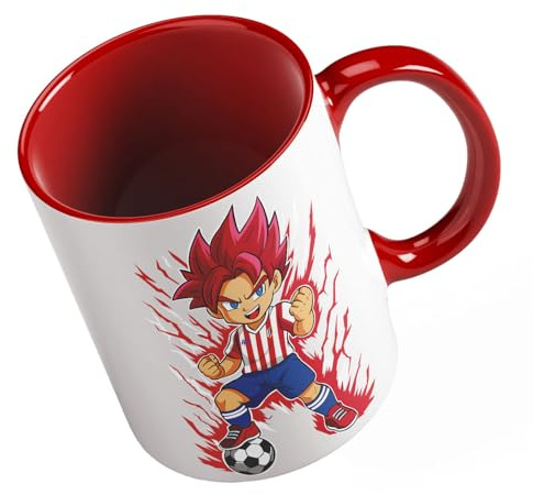 Ropa4 Taza de Cerámica Goku Atlético de Madrid 25-26