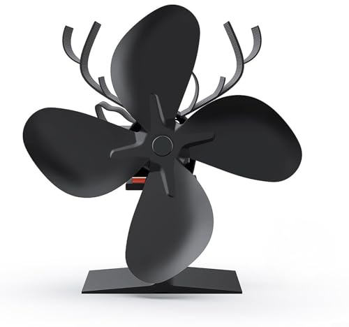 Ventilador de horno de ahorro de energía con un diseño único de 4 cuchillas