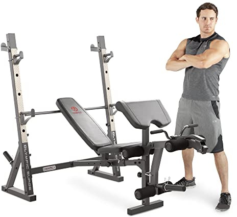 Marcy Olympic Weight Bench for Full-Body Workout MD-857