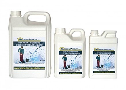 MATPRO Décapant peinture colle et vernis liquide 5.5 Kg Jaune clair