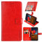CAT S62 Pro Premium Leather Wallet Case [Card Slots] [Kickstand] [Magnetic Buckle] Flip Folio Cover for CAT S62 Pro Smartphone(Red)