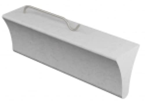 Beton-Dreikant mit Haken, Faserbeton, Länge 18 cm (100, 40 mm)