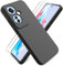 Ikziwreo - Funda para OPPO Reno11 F 5G, con 2 Pack Protector de Pantalla de Vidrio Templado, Carcasa de Silicona Suave Ultrafina, a Prueba de Golpes y Caídas - Negro