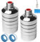 2 valvole a galleggiante in acciaio inox 3/4 pollici, valvola a sfera galleggiante automatica del livello dell'acqua, valvola galleggiante per serbatoio dell'acqua piscina