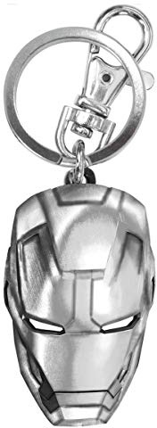 Marvel Iron Man 3 Head Pewter Key Ring