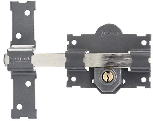 Cerrojo b-4 llave 2 lados pasador de 183mm cilindro redondo de 70mm