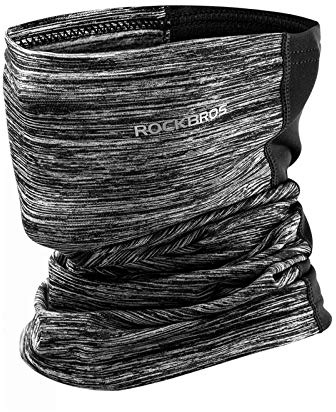 ROCKBROS Braga Cuello Moto Calentador de Cuello Térmica Pasamontañas de Invierno para Hombres Mujeres Bufanda de Ciclismo Esquí Senderismo Correr Deportes al Aire Libre