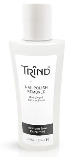 Trind Nail Polish Remover | Solvente per unghie trasparente senza olio e acetone | Rimozione senza lasciare residui