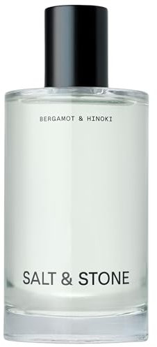 Salt & Stone Body Mist, Skincare Infused Perfume Hair & Body Spray for Women and Men, Hydrating Fragrance with Glycerin and Red Algae, Vegan, Cruelty Free, 3.4 fl oz (Bergamot & Hinoki)