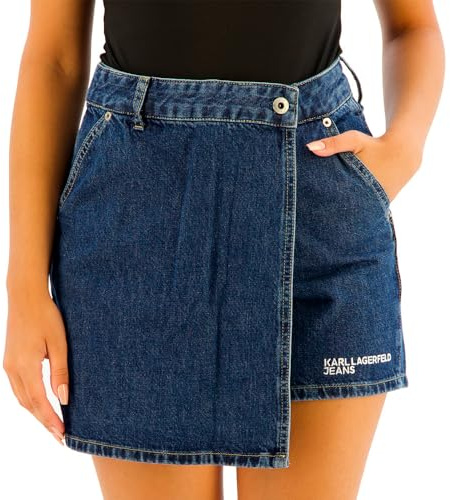 KARL LAGERFELD JEANS dam Karl Lagerfeld Jeans Denim Skort Shorts