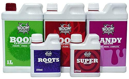 Boom Nutrients Pack Engrais Terre 1 L engrais + 250 ml additifs