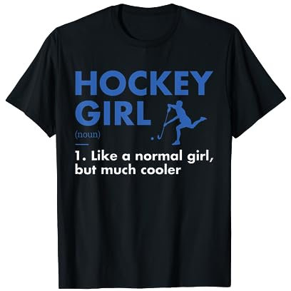 Sport Definition Hockey für Mädchen T-Shirt