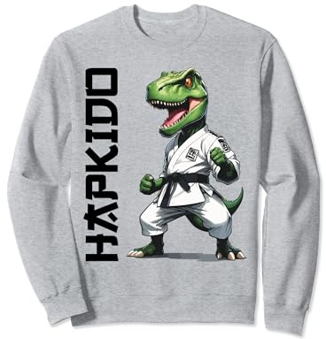 T-Rex Hapkido Dinosaur Fighter Sweatshirt