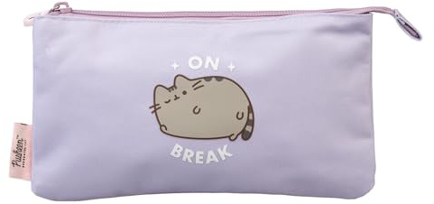 Grupo Erik Astuccio 3 Scomparti Pusheen - Astuccio Scuola Portapenne con Cerniera | Back to School: Cancelleria Bambina e Bambino, Gatto Gadget (21 x 11,8 cm)