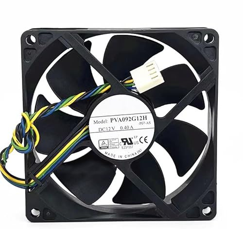 RTDPART Hinterer Gehäuse Lüfter Für HP EliteDesk 700 G1 Microtower PC 780335-001 9025 DC12V 0.4A 4PIN