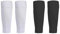 2 Paar Kinder Fußball Stutzen, Fussball Schienbeinschoner Socken, Football Socks, Elastische Stulpen Stutzen Kinder Jungs Männer Fußballsocken, Atmungsaktiv Sportsocken Fussball Socken, Schwarz/Weiß