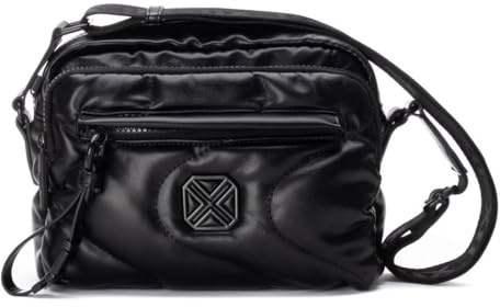 XTI - Bandolera Mujer Negro - Diseño moderno y práctico - Ideal para cualquier ocasión - Modelo 18448901