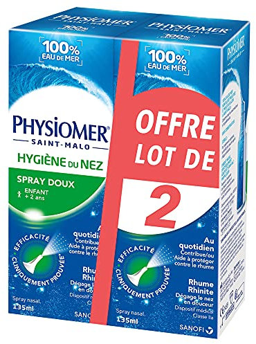 Physiomer Higiene de Nariz Spray Lote de 2 x 135 ml