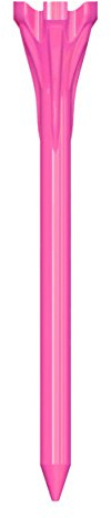 Champ Golf Fly Tee Paquete De 40 - Rosa, 70mm