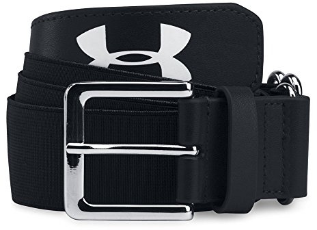 Under Armour Men's UA Baseball Belt OSFA Black