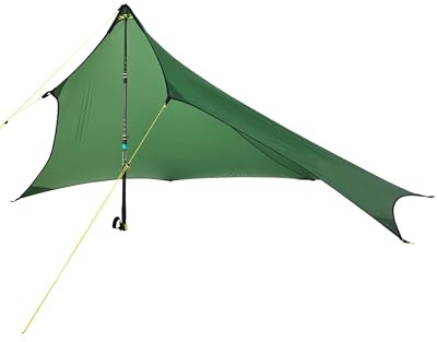 Wechsel Wing M Artichoke Green I wasserdichtes Zeltdach mit 3.000 mm Wassersäule I robust & kompakt für unterwegs I als Vorzelt oder Universalüberdach für Trekking, Camping, Radreisen, Kanu & Kajak
