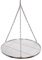 Grillrost Ø 70 cm mit Kette Edelstahl 4 mm Grillstabdicke Stababstand 10 mm für Schwenkgrill BBQ Dreibein