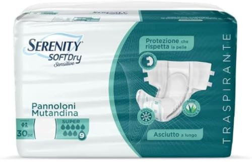 Serenity Softdry+ - Pannolone a Mutandina Super Taglia L, 30 pannoloni
