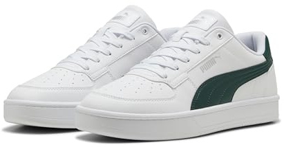 PUMA Caven 2.0, Zapatillas Unisex Adulto, Puma White-Dark Myrtle-Puma Silver, 42.5 EU