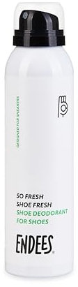endees – So Fresh Shoe Deodorant Spray (150ml) – BoV Technology for Extended Aerosole Use – Shoe Odour Neutraliser – Grapefruit Scented – Sports & Daily Use