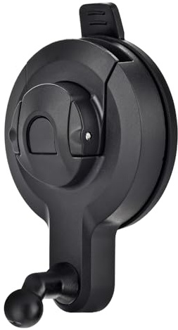 Universelle Saugnapfhalterungen, geeignet für Garmin Dashcams, verstellbarer Winkel und wiederverwendbare Windschutzscheiben-Sphärenhalterungen, geeignet für Garmin Mini 2 Mini 3 Halterungen