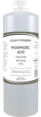 Duda Energy 1 Quart / 950ml 85% Food Grade Phosphoric Acid Rust Remover Clean Etch Metal