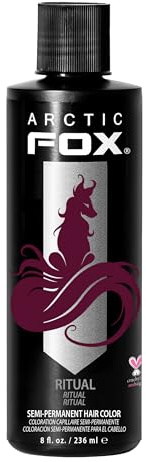 ARCTIC FOX Vegan and Cruelty-Free Semi-Permanent Hair Color Dye (8 Fl Oz, RITUAL)