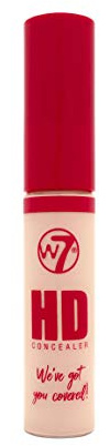 W7 HD Concealer - Rich and Creamy Matte Formula - Medium Lasting & Buildable Coverage (FN2 Fair Neutral)