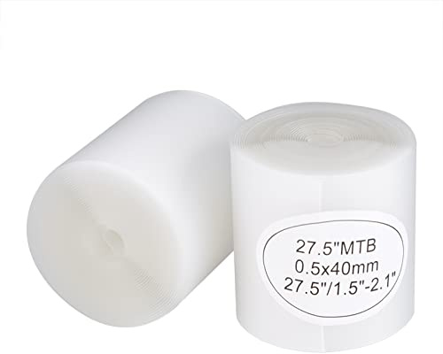 2 st cykeldäckfoder, punkteringsskyddstejp för däck, däckskydd med 0,5 mm tjocklek (27,5 tum)