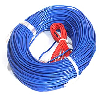 WUDOLI Protection Cable Greenhouse Nursery Bed Heating Cable Line, Soil Heating Wire Flower/Vegetable/Succulent Plants Winter Earth Wire (Color : Air Heating Wire, Size : 120Meter)