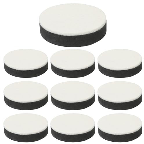 10 Stück Selbstklebend Möbelerhöhung Rund Selbstklebend Betthöher mit Filz Sockelfuss Tischerhöhung für Tisch, Stuhl, Sofa, Bett, Kabinett, Erhöhte Höhe Möbelfüße (Ø 6cm, Höhe 1,5cm)