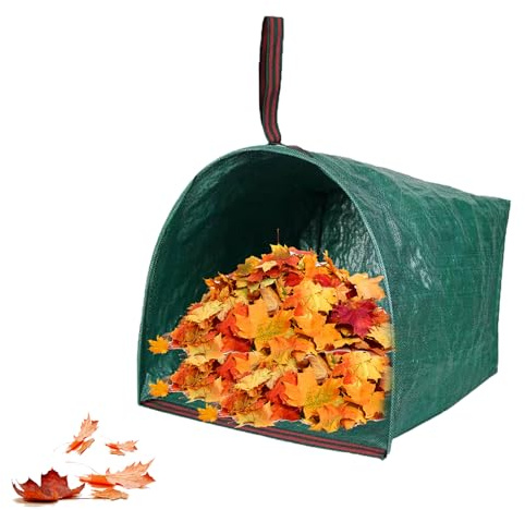 Gartenmüllsäcke,150L Wiederverwendbare Gartentaschen,Grünschnittsäcke Faltbar mit Griffen,Laubsäcke,Garten Sack,Garten Laubsammler,Wasserdicht,Gartenabfallsack für Gartenabfälle Grünschnitt Laubabfall